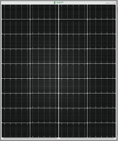 ZunSolar 110 Watt 12 Volt Mono PERC Solar Panel 