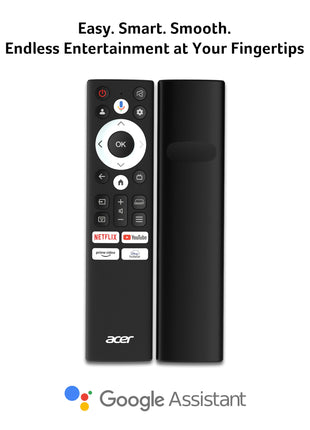 acer 100 cm (40 inches) I Pro Series Full HD Smart LED Google TV AR40FDIGU2841AT (Black) 