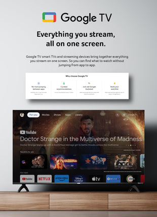 acer 100 cm (40 inches) I Pro Series Full HD Smart LED Google TV AR40FDIGU2841AT (Black) 