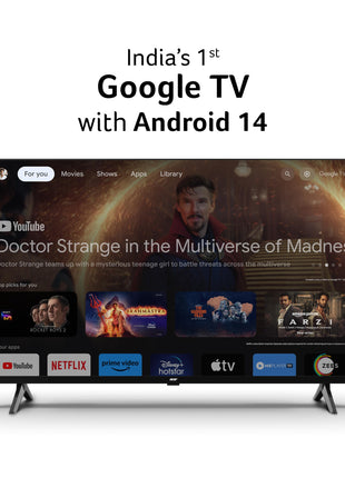 acer 100 cm (40 inches) Ultra I Series FHD Smart LED Google TV AR40FDGGU2841BD 