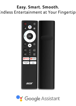 acer 126 cm (50 inches) V PRO Series 4K Ultra HD Smart QLED Google TV AR50QDQGR2851AD 