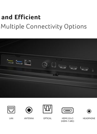 acer 126 cm (50 inches) V PRO Series 4K Ultra HD Smart QLED Google TV AR50QDQGR2851AD 