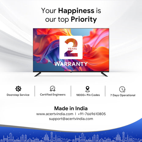 acer 139 cm (55 inches) G Series 4K Ultra HD Smart LED Google TV AR55GT2851UDFL (Black) 