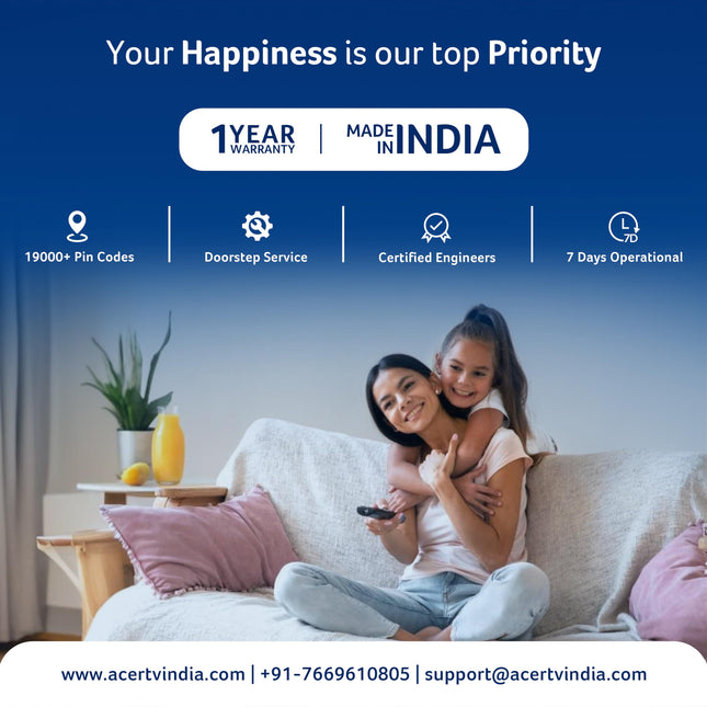 acer 189 cm (75 inches) M Series 4K Ultra HD Smart QLED Mini LED Google TV AR75UDMGR2885AT (Black) 