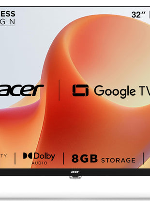 acer 80 cm (32 inches) G Plus Series HD Ready LED Smart Google TV AR32HDGGR2841AD 