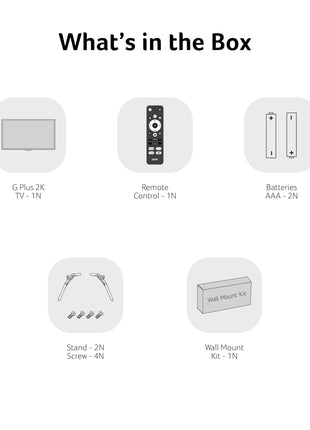 acer 80 cm (32 inches) G Plus Series HD Ready LED Smart Google TV AR32HDGGR2841AD 
