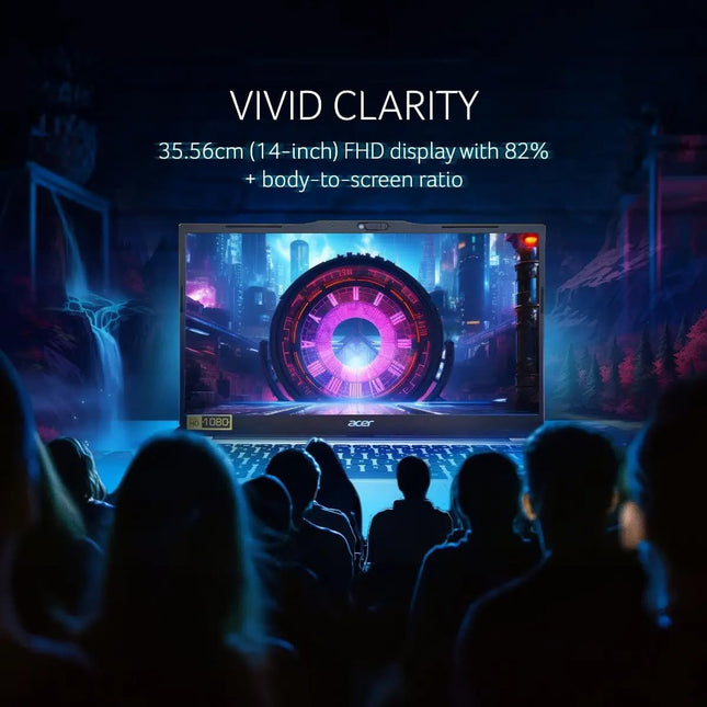 acer Professional14[New Launch], AMD Ryzen5 7430U Turbo Boost, 16GB DDR4, 512GB SSD, Win11 Pro, MSO21, 3 Year Warranty, IPS 14" FHD HDR Laptop, Metal Body, Anti Virus 