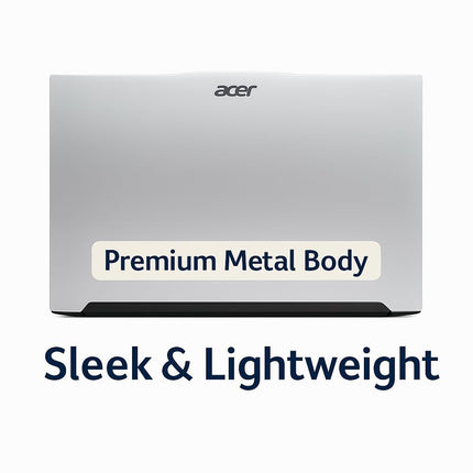 acer Professional14[New Launch], AMD Ryzen5 7430U Turbo Boost, 16GB DDR4, 512GB SSD, Win11 Pro, MSO21, 3 Year Warranty, IPS 14" FHD HDR Laptop, Metal Body, Anti Virus 