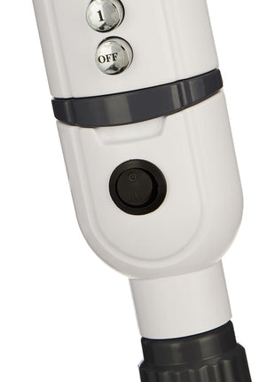 amazon basics High-Speed Oscillating Pedestal Fan I 3 Adjustable Fan Speeds | Rust Resistant Body, Adjustable Length | RPM 2200 | 400mm Sweep Length (White) 