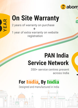 atomberg Renesa 600mm BLDC Motor 5 Star Rated Sleek Ceiling Fans with Remote Control | Upto 65% Energy Saving, High Air Delivery and LED Indicators | 2 years(+1 Year extended Warranty on registration) 