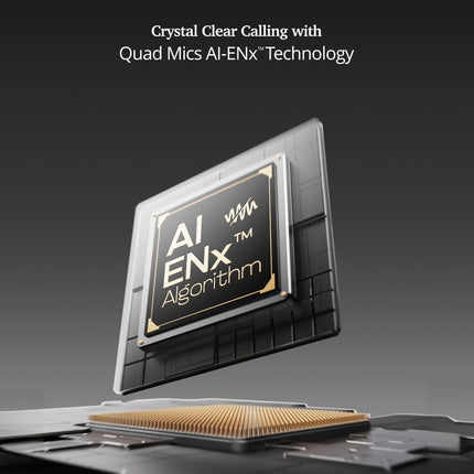 boAt Airdopes 800 HiDef, Hi-Res Audio LDAC, 4Mic ENx, App Support, ASAP Charge, IPX5, Low Latency, Dual Pairing, BTv5.3, Bluetooth TWS in Ear Earbuds Wireless Earphones (Graphite Grey) 