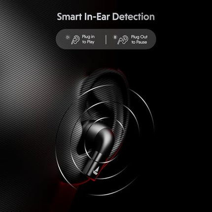 boAt Airdopes Ultra Pro (2025 Launch), 100Hrs Battery, Dual Pairing, Spatial Audio,App Support, Fast Charge,4Mics ENx, v5.3 Bluetooth Earbuds, TWS Ear Buds Wireless Earphones with mic (Gunmetal Black) 