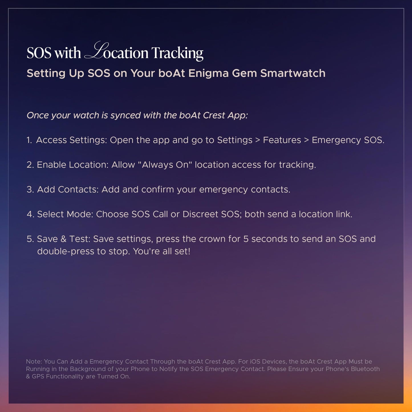 boAt Enigma Gem Women's Luxury Smart Watch w/ 1.19” (3.02cm) AMOLED Display, Emergency SOS Live Location Sharing, Watch Face Studio, QR Tray, BT Calling, 700+ Active Mode, HR & SpO2 (Rose Gold) 