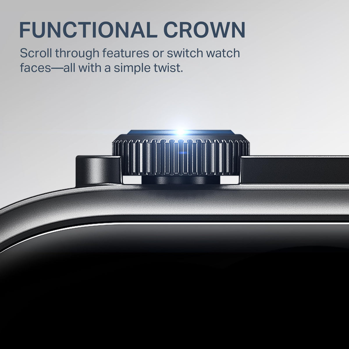 boAt New Launch Storm Infinity Max, 20 Days Maximum Battery, Biggest Battery Capacity Ever! 2.01" (5.1cm) Display, Functional Crown, AI Nudges, BT Calling, Smart Watch for Men & Women (Black) 