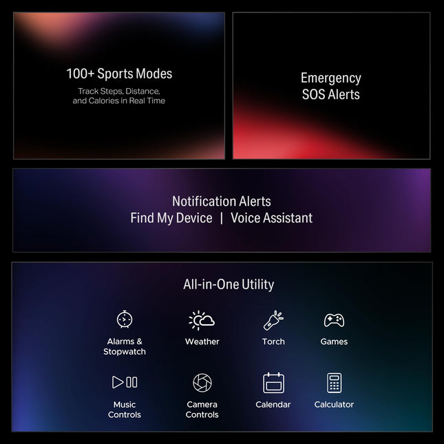 boAt New Launch Storm Infinity w/15 Days Extensive Battery fueled by Huge 550mAh Battery, Fast Charge, 1.83”(4.65cm)HD Display, Functional Crown, BT Calling, Smart watch for Men & Women (Active Black) 