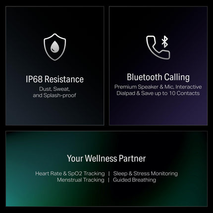 boAt New Launch Storm Infinity w/15 Days Extensive Battery fueled by Huge 550mAh Battery, Fast Charge, 1.83”(4.65cm)HD Display, Functional Crown, BT Calling, Smart watch for Men & Women (Active Black) 