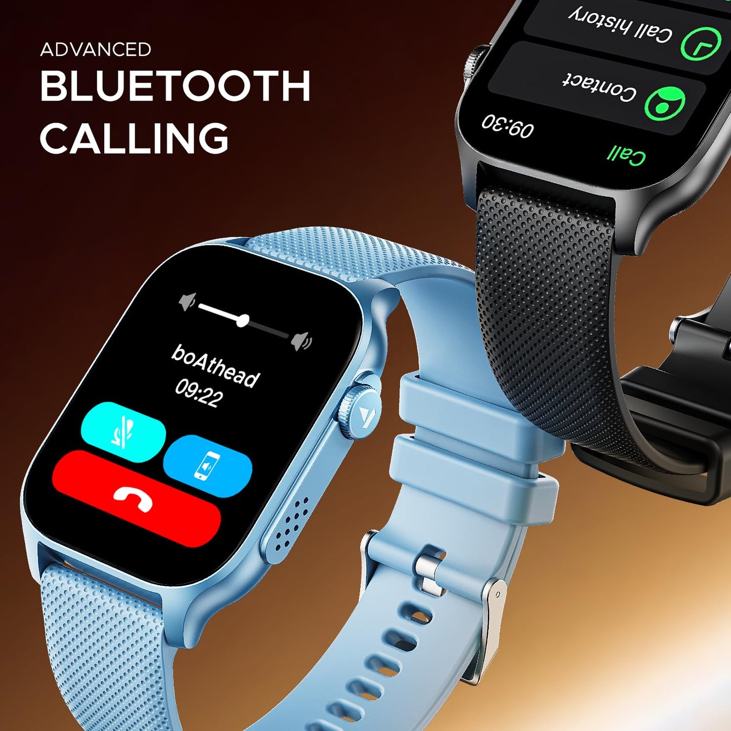 boAt New Launch Ultima Ember Smartwatch w/ 1.96” (4.97 cm) AMOLED Display, Personalized Fitness Nudges, Functional Crown, 100+ Sports Modes, Custom Watch Faces (Bold Black) 