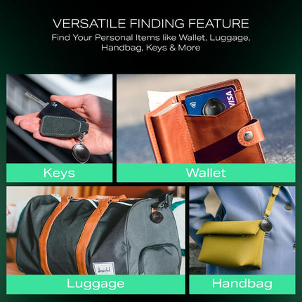 boAt Tag Bluetooth Item Finder for Android Devices, Google Find Hub App Support, 80dB Alarm, Additional Battery, 1 Year Battery (Black) 