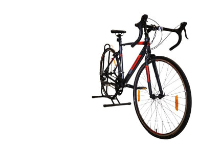 chase Air Road Bikes 700C with 14 Speed (7 by 2) Gear with Caliper Brake | Front Suspension | Alloy Frame | Black| Sports Gear Cycle for Men 