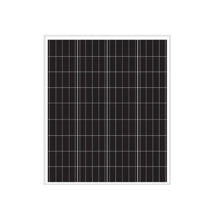 d.light 110W 12V Monocrystalline Solar Panel | Durable & High Efficiency | Ideal for Home & Off-Grid Use with 25 Years Warranty (Pack of 1) 