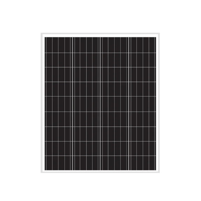 d.light 110W 12V Monocrystalline Solar Panel | Durable & High Efficiency | Ideal for Home & Off-Grid Use with 25 Years Warranty (Pack of 1) 