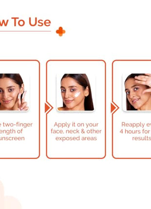 The Derma Co 1% Hyaluronic Sunscreen Hydrating Gel SPF 50 PA++++ | For Dry, Sensitive Skin | Lightweight Texture | No White Cast | UVA/UVB, Broad Spectrum Protection & Blue Light Protection | Non- Comedogenic | Clinically Tested - (In -Vivo) | Tan Protect 