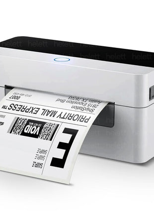 helett® H30C USB Direct Thermal 4×6 Shipping Label Printer(Barcode) Adjustable Label Size|203DPI Resolution|152mm/s Printing Speed Compatible with Windows,Mac,Linux Chrome OS|White(1Year Warranty) 