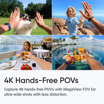 insta360 GO 3S - 64 GB Black 4K Tiny Portable Vlogging Camera, Hands-Free POVs, Mount Anywhere, Stabilization, 140 Min Battery Life, 10m Waterproof, Pet POV 