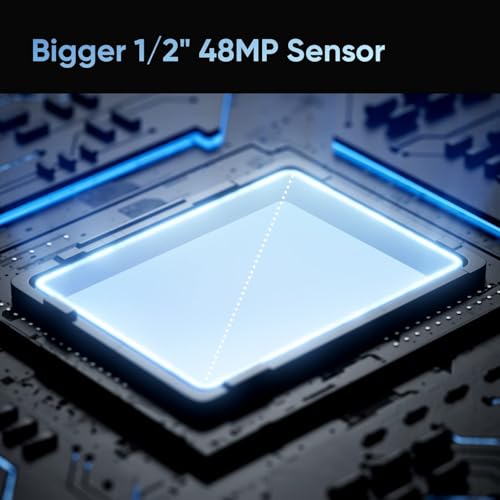 insta360 X3 Action Camera, 1/2" Sensor, 5.7K 360 Capture, Optical Zoom 3X, 72 MP 360 Photo, 4K Single Lens Mode, Black 