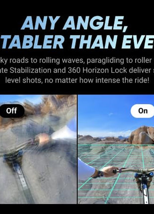 insta360 X4-8K Waterproof 360 Optical Zoom Action Camera, 4K Wide-Angle Video, Removable Lens Guards, 135 Min Battery Life, Ai Editing, Stabilization, for Sports, Travel, Outdoor, Black 