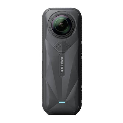 insta360 X5 Essentials Bundle - Waterproof 8K 360° Action Camera, Leading Low Light, Invisible Selfie Stick Effect, Rugged and Replaceable Lens, 3-Hour Battery, Built-in Wind Guard, Stabilization 