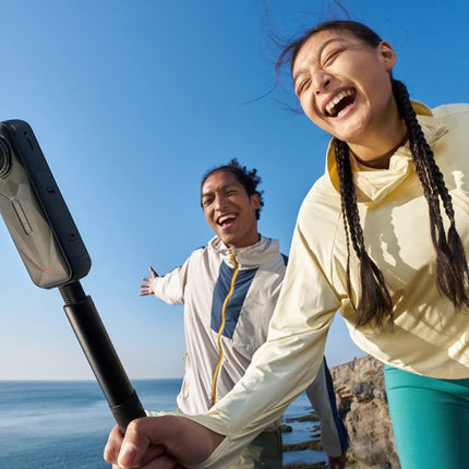 insta360 X5 Essentials Bundle - Waterproof 8K 360° Action Camera, Leading Low Light, Invisible Selfie Stick Effect, Rugged and Replaceable Lens, 3-Hour Battery, Built-in Wind Guard, Stabilization 