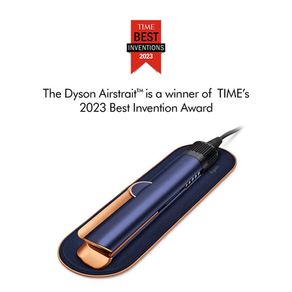 Dyson Airstrait™ Straightener| Wet to Dry Straightener| No Heat Damage| 2 in 1 Straightening| Saves Time| Natural Straight Look|Uses Air| No Hot Plates| Dry & Straighten| Volumunious & Shiny Hair | 3 Modes| Travel Friendly|Intelligent Heat Control| 2 Year 