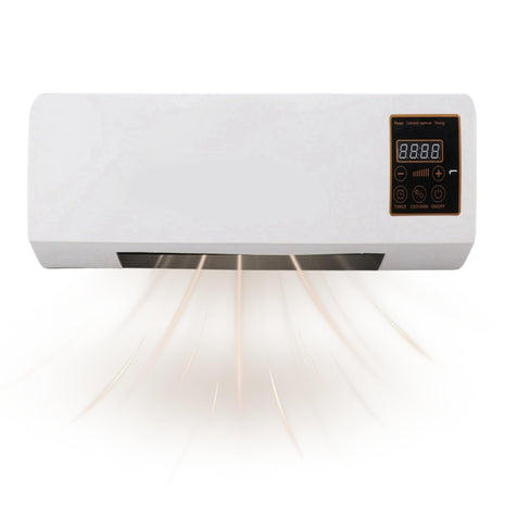 𝓓rumstone (𝟏𝟔 𝐘𝐄𝐀𝐑 𝐖𝐀𝐑𝐑𝐀𝐍𝐓𝐘) Indoor Wall Heater 1500W – Quiet Operation, 8H Timer, Air Conditioner Function, Perfect for Bedroom & Home Heating & Cooling Compact & Stylish 