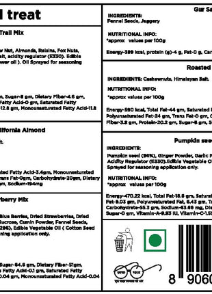 Healthy Treat Royal Treat Holi Gift Hamper | Festival Gifting | Holi Gift | Holi Gifts For Family and Friends | Birthday, Anniversary Gift's | Wedding Gifts | Healthy Gourmet Hamper | Healthy Roasted Snacks, Dry Fruit Gift Box | Wholesome Corporate Giftin 